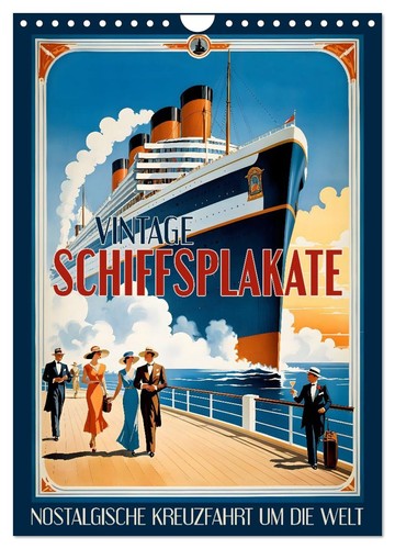 Vintage schiffsplakate - vintage,