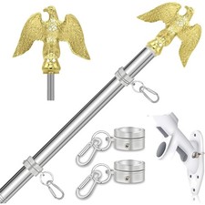 NQ Fahnenmast Stabil mit Adler