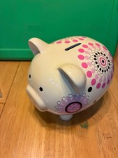 Shabby Chic Large Piggy Bank -