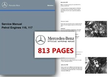 Mercedes M116 M117 Scheckheft