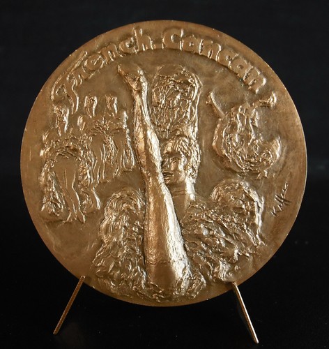 Médaille french cancan tanz - french,