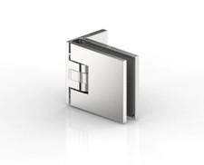 TOP: Duschtür-Pendelband AMBER Scharnier Beschlag CHROM PROFIQUALITÄT