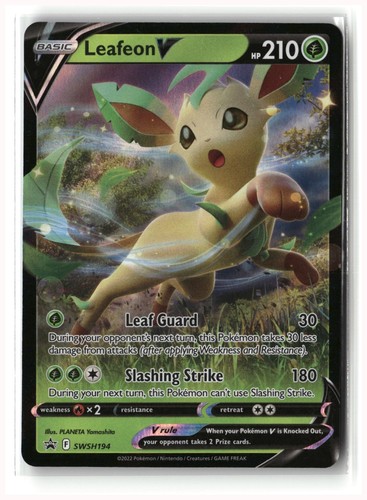 Leafeon holo promo swsh - holo,