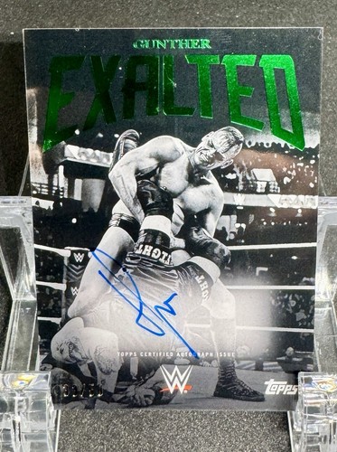 2026 topps wwe exalted gunther - wwe,