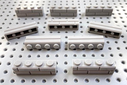 Lego hellbläulich grau 1x4 - lego,