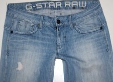 G-Star Damen Jeans Hose CORVET SKINNY WMN Low Waist Stretch W29 L34 blau gstar
