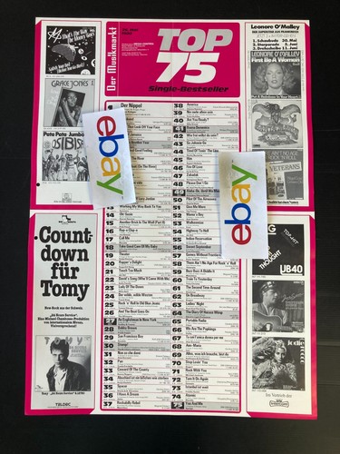 Musikmarkt charts plakat vom - charts,