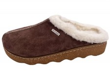 Rohde Damen Clog Lederpantoffel Foggia Earth Braun 6125-77