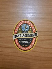 ☆☆Bieretikett Exportbier Brauerei Sandler Bräu Kulmbach☆☆ St.
