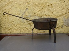 Alter Kupfer Kochtopf