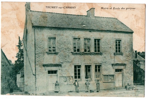 Cpa thorey sous charny - thorey,