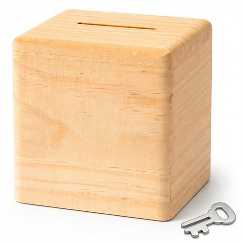 Spardose holz sparschwein geld - spardose,