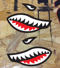 Flying Tigers Shark Teeth RC
