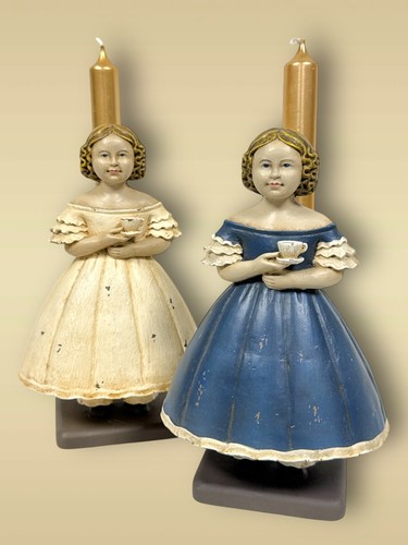 Shabby meander kerzenhalter - meander,