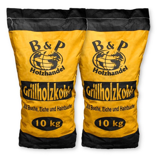 Holzkohle x 10 kg - 10,