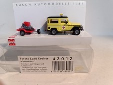 Toyota Land Cruiser J4"Grubenwehr mit Hänger", in OVP , 1:87