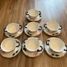 Suppentasse mit Unterteller Villeroy & Boch " Wild Rose "