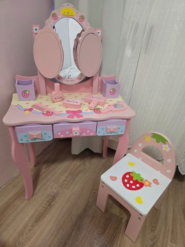 Kinder schminktisch erdbeeren - schminktisch,