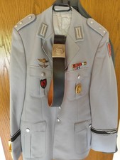 Bundeswehr Uniformjacke, Oberleutnant, Heeresflieger, mit vielen Auszeichnungen