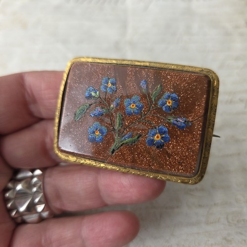 Große brosche micro mosaik - micro,