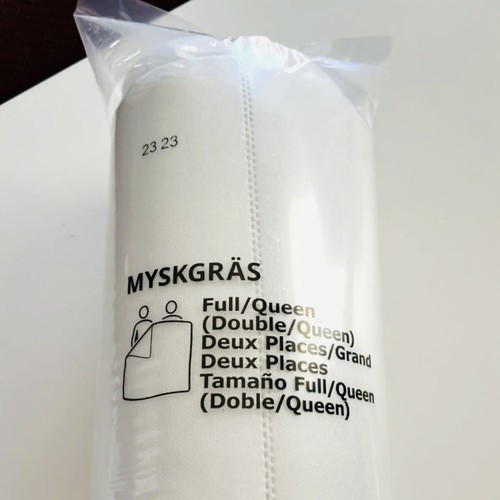Ikea myskgras full queen duvet - myskgras,
