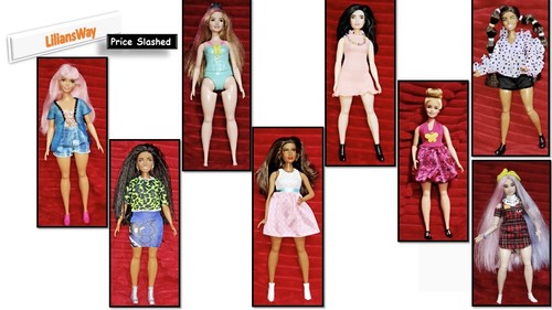 Mattel curvy barbie modepuppen - mattel,
