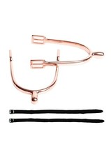 Jahorse :Harry´s Horse Sporen Kugelsporen Damen mit spoorriemen 20/30mm Rosegold