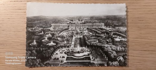 Postkarte versailles - versailles, le