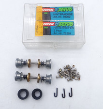 Carrera Servo 140 Hinterachse Reifen Auto Zubehör Ersatz Teil Rennbahn 79302