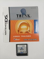 "Think® Logik Trainer" Nintendo DS Spiel Gut Getestet mit Anleitung