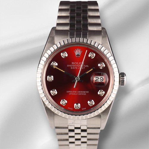 Rolex datejust 16030 - 36, rot