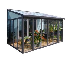 Terrassendach Terrassenüberdachung Wintergarten Alu 277x435x310cm B-Ware