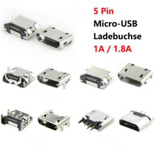 Micro USB Type B Female 5Pin