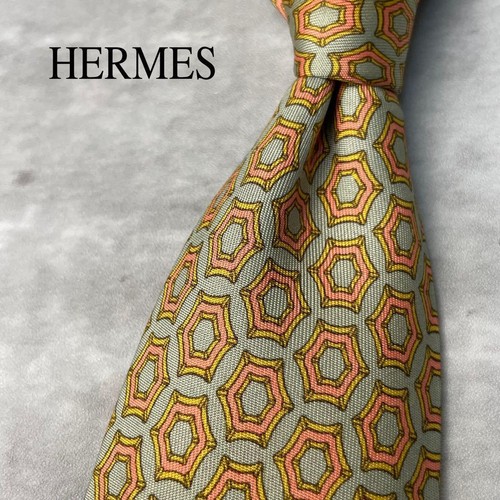 Hermes seidenkrawatte hexagon - seidenkrawatte,