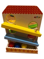 myToys Kugelbahn Holz mit