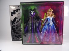 2 Barbie Disney Collector Dolls Aurora & Maleficent Mattel OVP NRFB rar (19180)