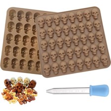 Silikonform Totenkopf