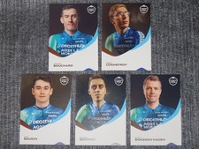 5 x Decathlon AG2R La Mondiale Radsport Team Fahrer Karten Tour de France