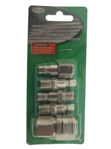 Druckluft kupplung 5 tlg - druckluft-kupplung,