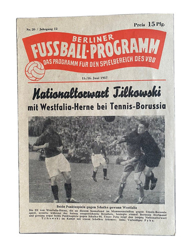 1957 tennis borussia - tennis,