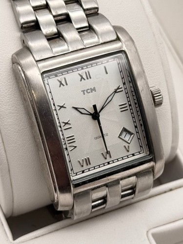 Tcm quartz herrenuhr edelstahl - quartz,