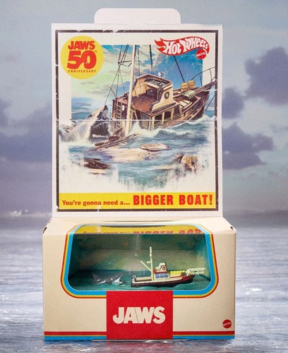 Mattell hot wheels jaws 50th - hot,