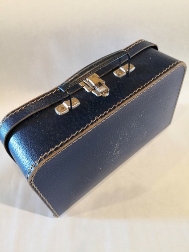 Vintage blauer koffer - !,