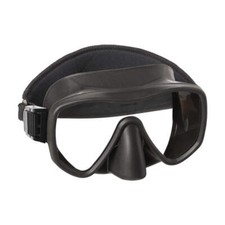 DUWT® MARES XRM STREAM Maske, Black Tauchmaske Taucherbrille Einglasmaske