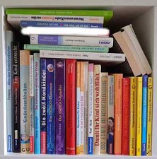 31x Kinder Erziehung Ratgeber Sammlung Paket Regalfach glücklich Krankheiten