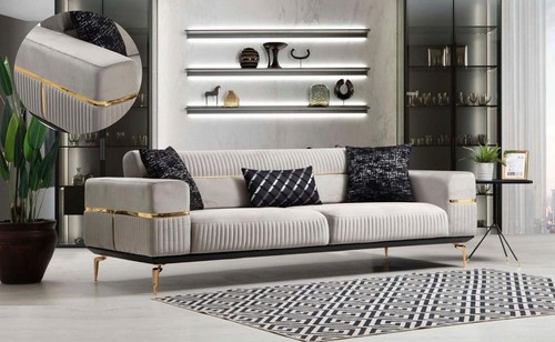 Luxus sofa dreisitzer couch - luxus,