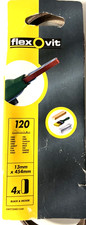 Flexovit 4 x 13 x 454 mm K120 MERCHANDISING, Schleifbänder