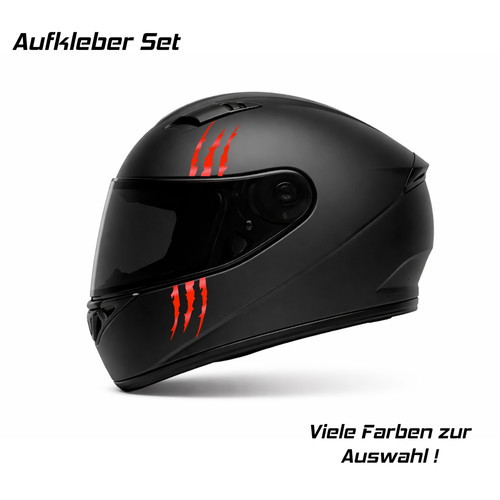 Motorrad helm kratzer kralle - motorrad,