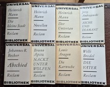 8 Taschenbücher Reclam