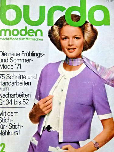 Altes burda modeheft ausgabe - modeheft,